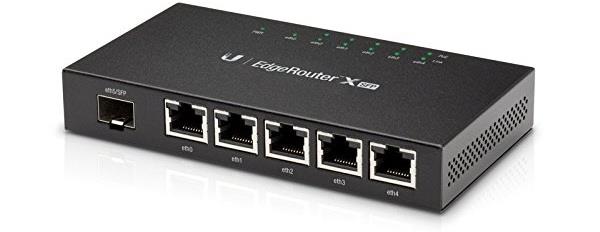 6-Port Gigabit Ethernet Router with SFP & Passive PoE Out UBIQUITI EdgeRouter ER-X-SFP20881main_1