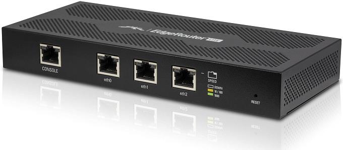 3-Port Gigabit Ethernet Router 802.1q VLAN UBIQUITI EdgeRouter ERLite-320883main_1
