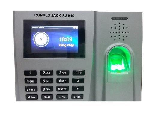 Máy chấm công vân tay và thẻ cảm ứng RONALD JACK RJ 91931917main_1
