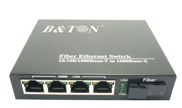 Chuyển đổi Quang-Điện Media Converter Unmanaged Fiber Switch BTON BT-914GS-2020800main_1