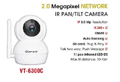 Camera IP hồng ngoại không dây 2.0 Megapixel VANTECH VT-6300C20910main_1